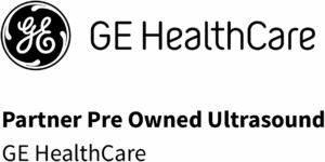 Logo: GE HealthCare (Partner Pre Owned Ultrasound)
